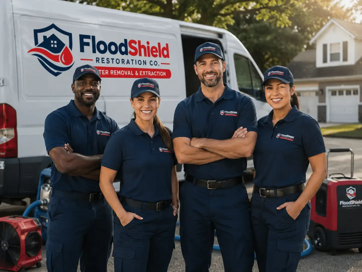 Flood Damage Restoration company in Tuppers Plains, OH